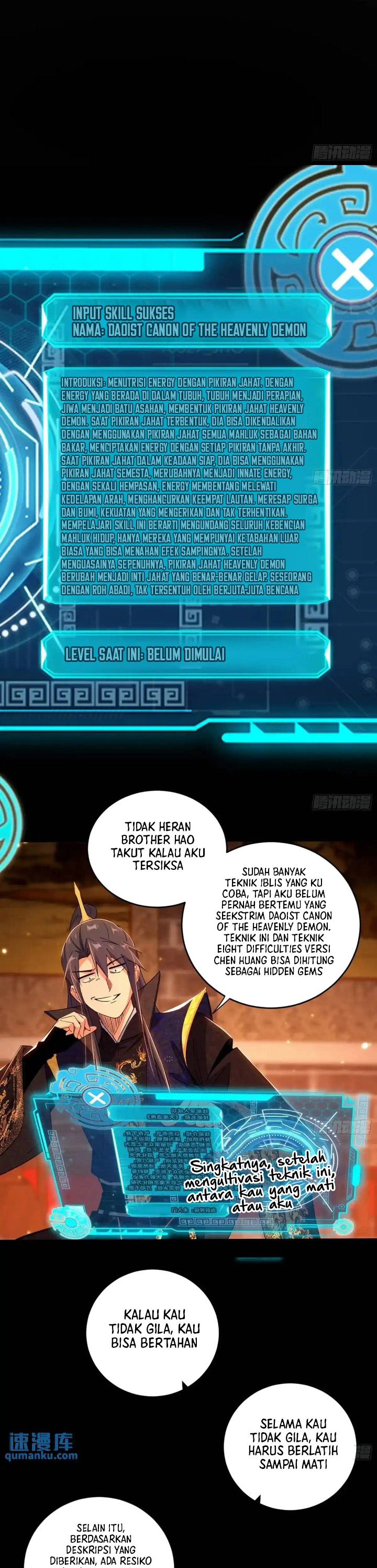 I’m An Evil God Chapter 423 Bahasa Indonesia